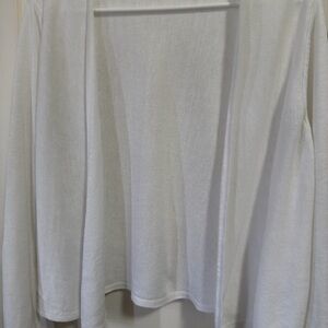 J. Jill White Cardigan Sweater